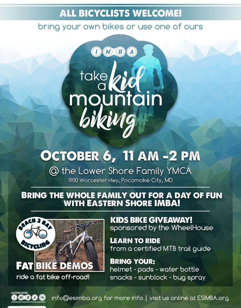 Take a kid mountain biking
